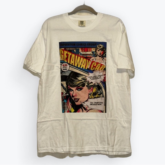 Taylor Swift Tops - Taylor Swift Eras Tour Comic Graphic Tee Shirt